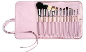 Sedona Lace 12 Piece Professional Makeup Brushes - Pink