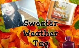 Sweater Weather Tag!