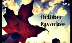 OCTOBER FAVORITES 2012