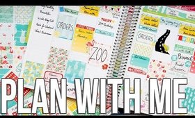 Erin Condren Life Planner Hourly Plan with Me | Planneresque June Subscription