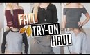 FALL/ WINTER TRY ON HAUL + GIVEAWAY! WIN FREE SHOES!
