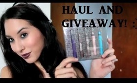 Beauty Haul + Urban Decay Giveaway!