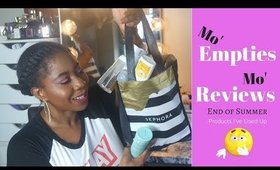 Mo' Empties, Mo' Reviews | End of Summer Beauty Empties [LET'S TALK TRASH]