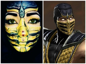 If Scorpion had a sister...
(I must add, Madeulook by Lex inspired me to try this)