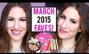 MARCH 2015 BEAUTY FAVORITES ♡ Anastasia Beverly Hills, NYX, Makeup Geek and More! | JamiePaigeBeauty
