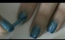 Blue ocean nail design (Request)