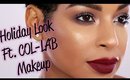 One Brand Holiday look  Ft. COL-LAB Makeup | BeautybyLee