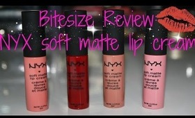 NYX-Soft Matte Lip cream- Bitesize Review!!!