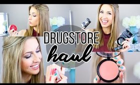 DRUGSTORE HAUL || New Makeup 2015!