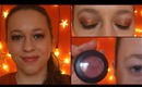 ❄A warm glittery Holiday makeup tutorial❄