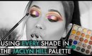Using EVERY Shade In The JACLYN HILL x Morphe Palette | Challenge