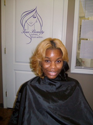 partial sew-in and style