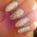 New Years All Silver Glitter