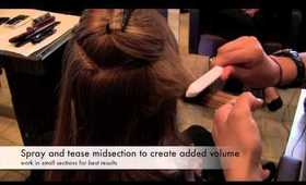 Sizzling Summer Half Updo Hair Tutorial