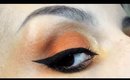Orange Smoke (Fall & Thanksgiving) Makeup Look