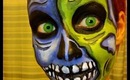 Halloween Series 2013: Colourful Skeleton Face Painting Tutorial