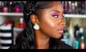 Get That Glow, Girl! | How to highlight, contour & apply blush for black women | Summer Bronze