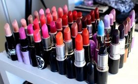 MY ENTIRE LIPSTICK COLLECTION/ WHATS IN MY PALETTE!