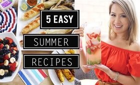 5 EASY Summer Recipes You Need To Try! | ANN LE