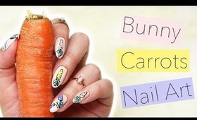 Bunny Carrots Inspired by esNAIL LA | Easter 2017♡