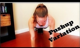 Pushup Variation - Lean Muscles for Pool Season