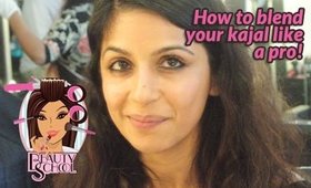#BeautySchoolBasics: Blend Your Kajal Like a Pro!