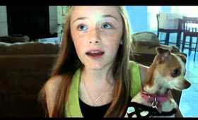 Tatum's Beauty Tip: How To Dress Up a Puppy.