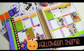 Plan With Me #23 | Halloween Theme | Collab