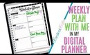 Setting up Weekly Digital Plan With Me Jan 26 to Feb 2 PROCESS, Digital PWM Jan 27 to 11 to Feb 2