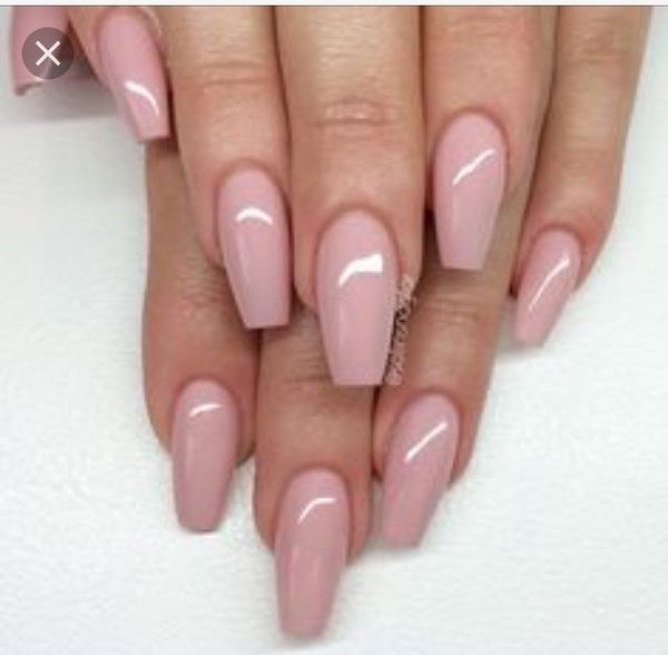 coffin shaped nails