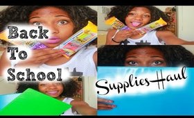 Back To School Supplies Haul