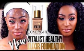 NEW COVERGIRL VITALIST HEALTHY ELIXIR FOUNDATION 775 | HOT OR NOT? | Shlinda1