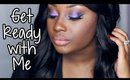 Get Ready with Me | Violet Smokey w/ Matte Nude Lips (My NYE Look)!
