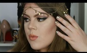 Golden Goddess Halloween Costume Tutorial