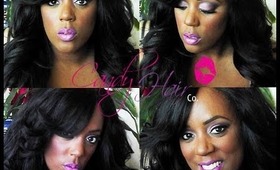 Pretty Smokey Pink Eyeshadow - Get ready with me