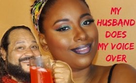 Husband Does My Voice Over Fun Holiday Makeup Look || Vicariously Me