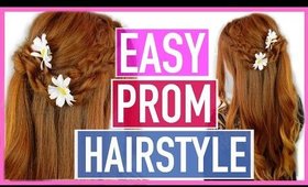 EASY PROM/WEDDING HAIRSTYLE!