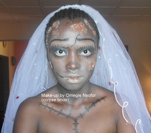 My Halloween look- corpse bride