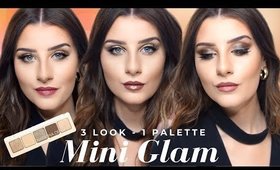 3 LOOK 1 PALETTE | Natasha Denona Mini Glam Palette Makeup Tutorial