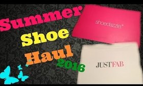 Summer  Shoe Haul 2016 "Featuring Just Fab & Shoe Dazzle