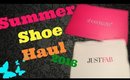 Summer  Shoe Haul 2016 "Featuring Just Fab & Shoe Dazzle