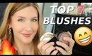 My 7 Top Favorite Blushes 🔥2020 Powder Blush Picks