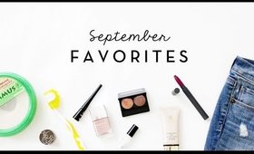 September Favorites | Hourglass, Bite Beauty, & Lifestyle