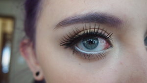 This was my second attempt at applying fake lashes! This look is perfect for the holidays when you are getting togther with family and looking for something special to wear!