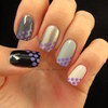 Ombre Nails With Dots