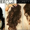 No-Heat Kim Kardashian Curls Hair Tutorial Video | Long Curly Hairstyles