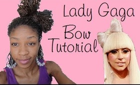 Hair| Lady Gaga Inspired Bow- Requested