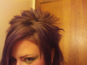 My punk hair fase