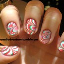 Christmas Water Marble