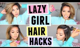 HAIR HACKS FOR LAZY GIRLS!